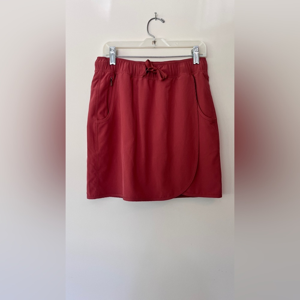 Patagonia Red Drawstring Skirt